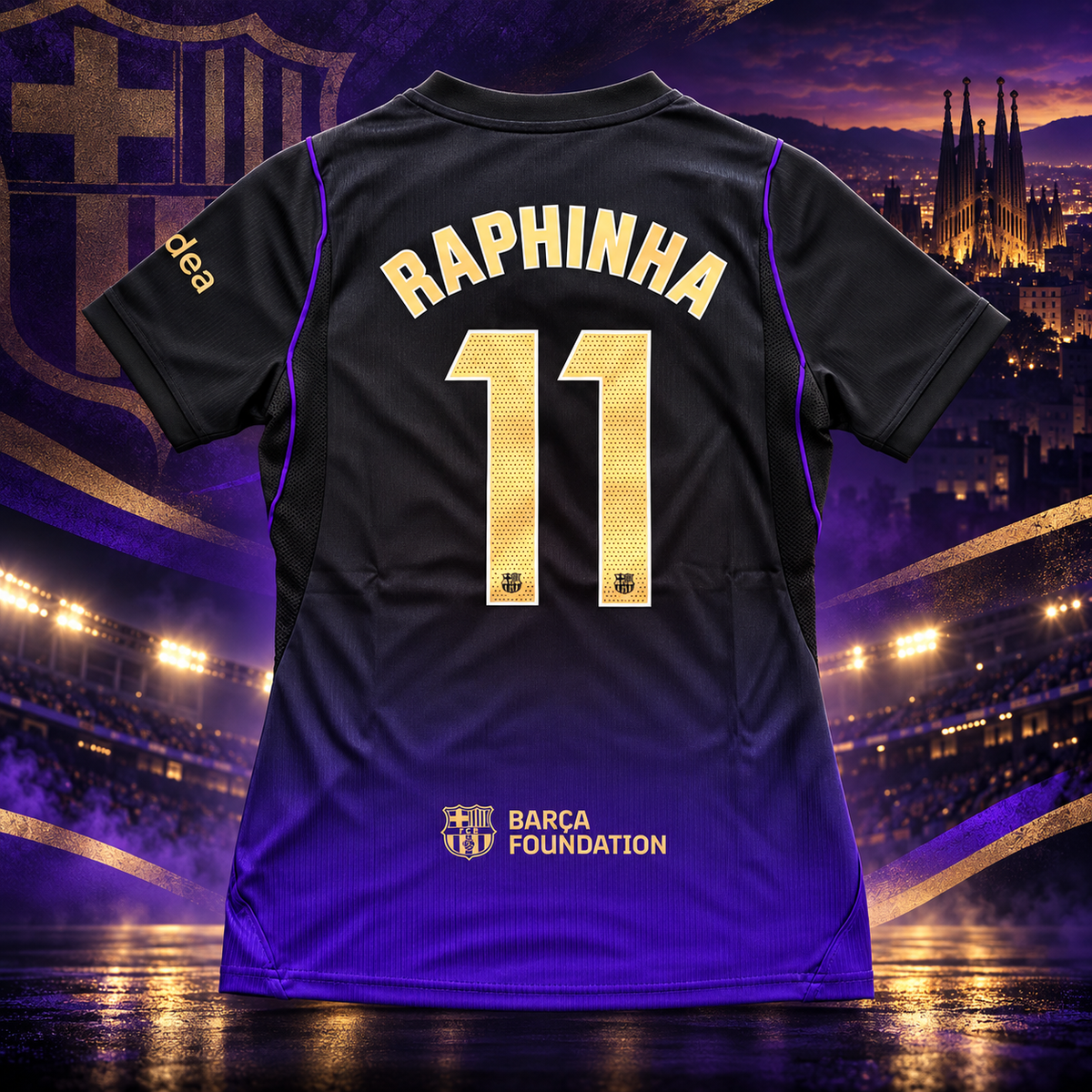 Barcelona away 26/27 - дамска, размер S