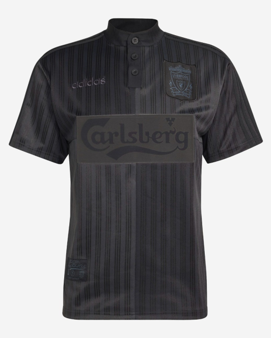 Liverpool retro black tee 95-96