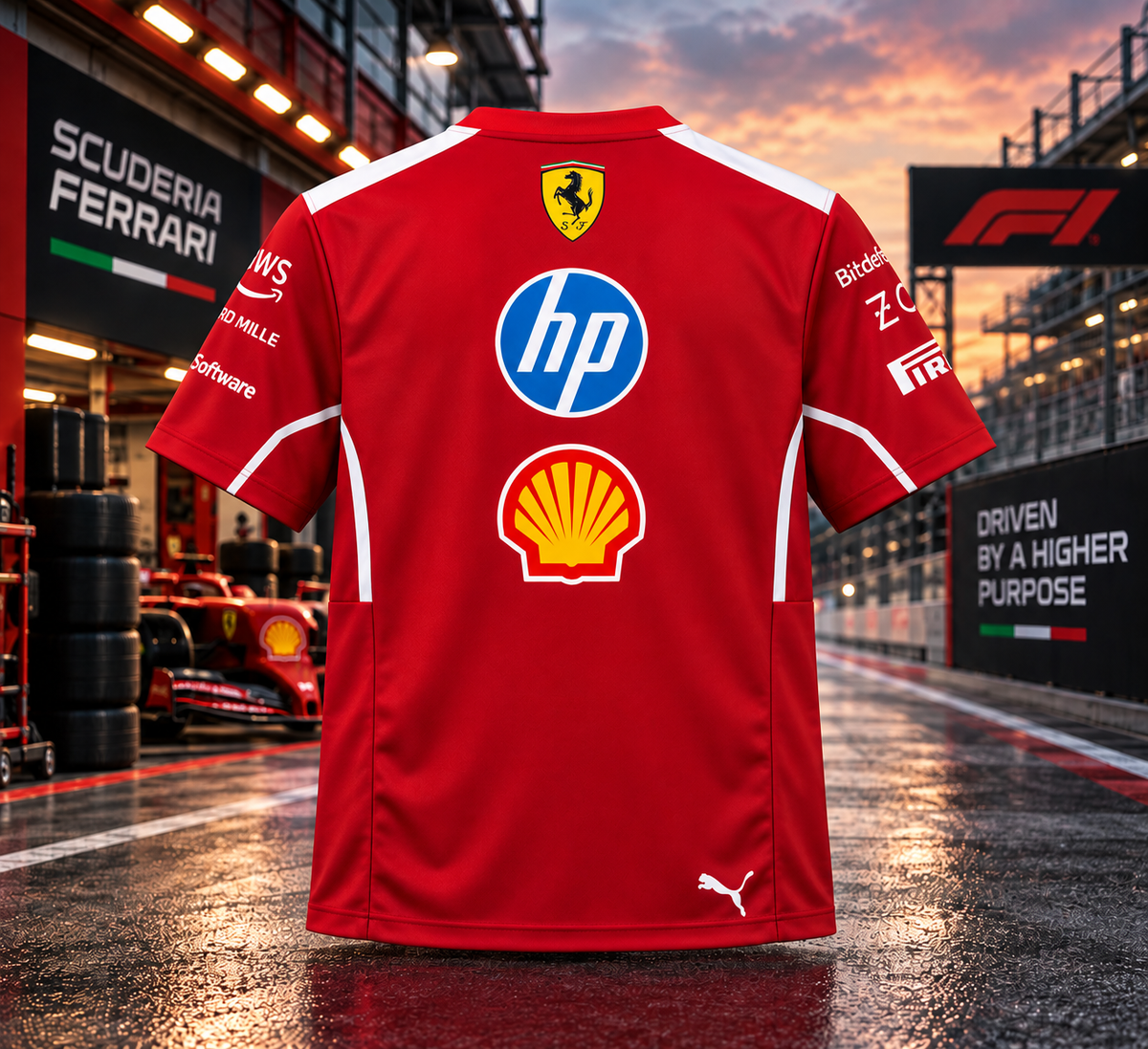 Ferrari F1 tee