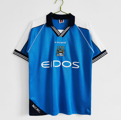 Manchester City retro tee 1999-01