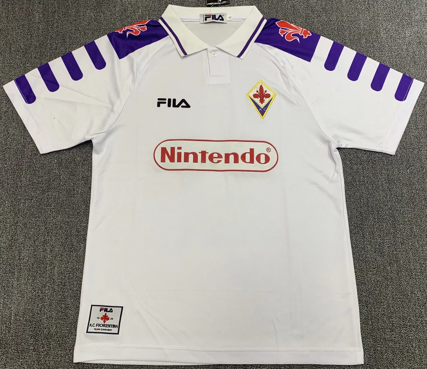 Fiorentina retro away tee 1998