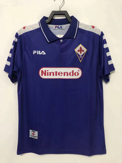 Fiorentina retro home tee 1998