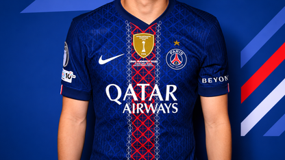 PSG home UCL Final Budapest 25/26