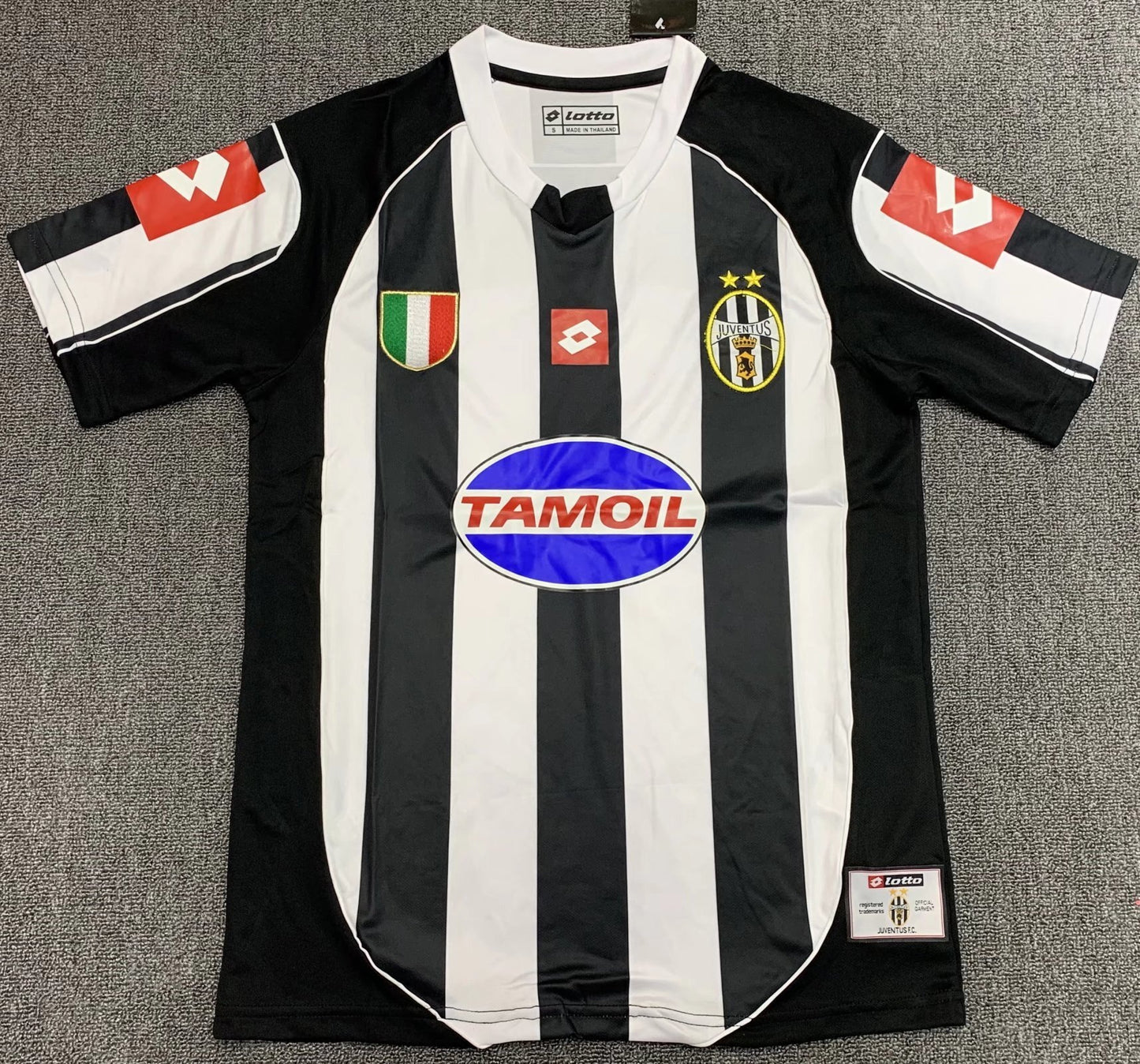 Juventus retro home tee 2002-03