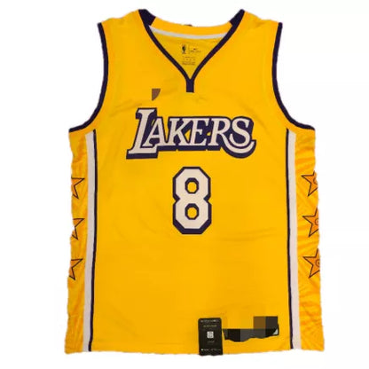 Los Angeles Lakers yellow 8 - Kobe Bryant