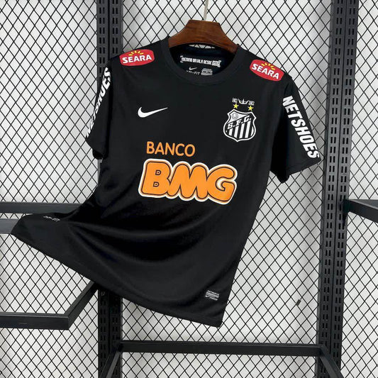 Santos black retro tee 2011/12