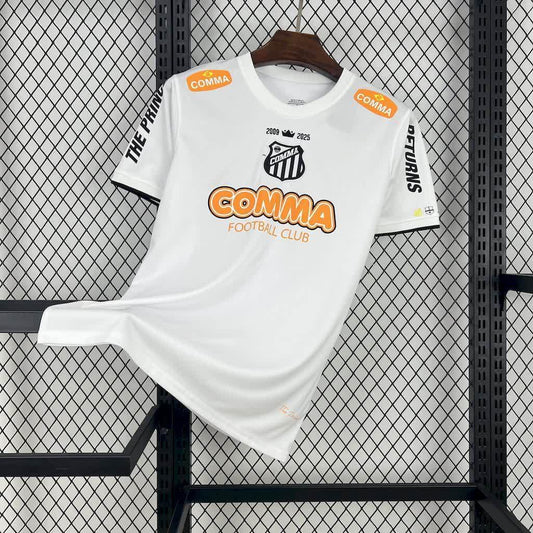 Santos white retro tee 2008