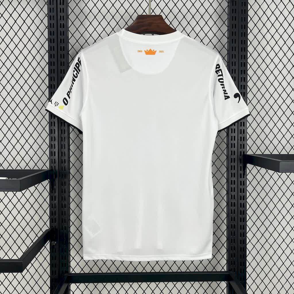 Santos white retro tee 2008
