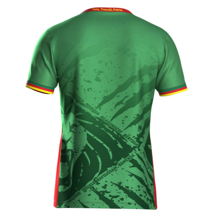 Cameroon home 25/26 tee