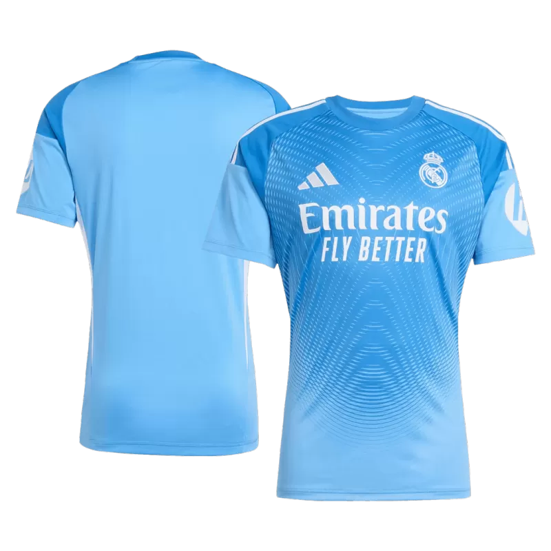 Real Madrid GK blue tee 25/26
