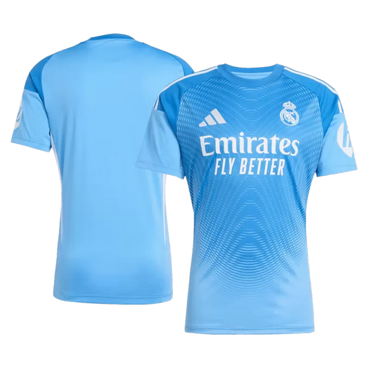 Real Madrid GK blue tee 25/26