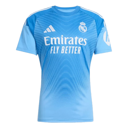Real Madrid GK blue tee 25/26