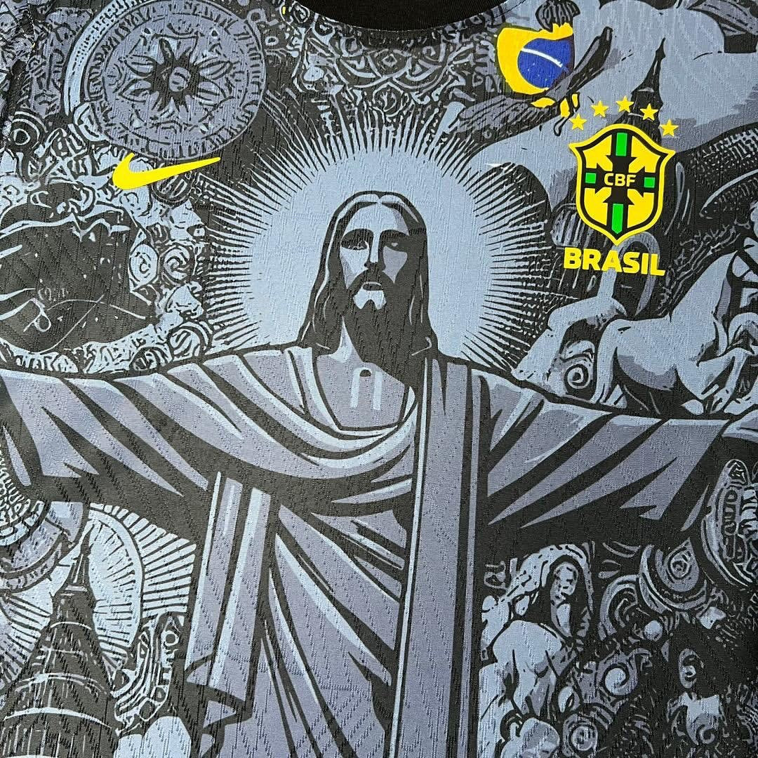 Brazil Jesus tee