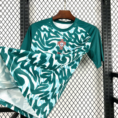 Portugal Pre-Match World Cup 2026 green tee