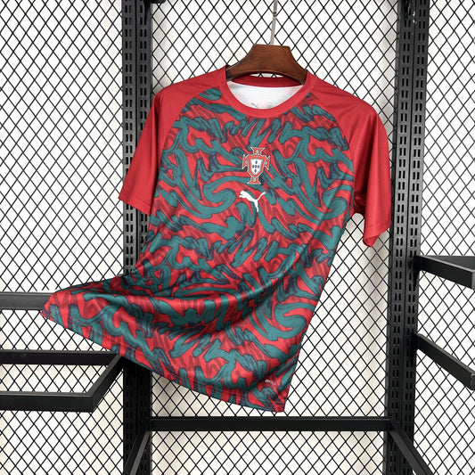 Portugal Pre-Match World Cup 2026 red tee