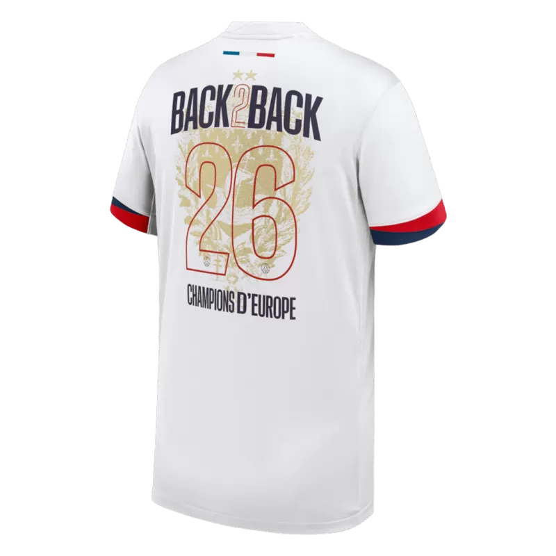 PSG away tee Back2Back - Champions of Europe