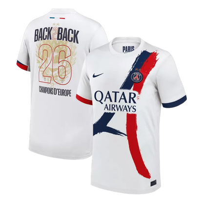PSG away tee Back2Back - Champions of Europe