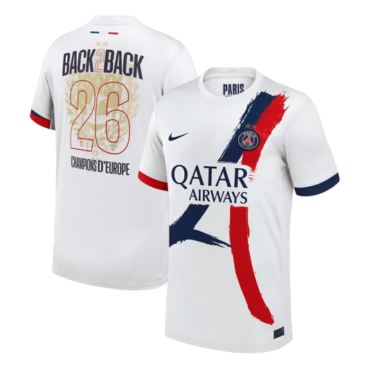 PSG away tee Back2Back - Champions of Europe