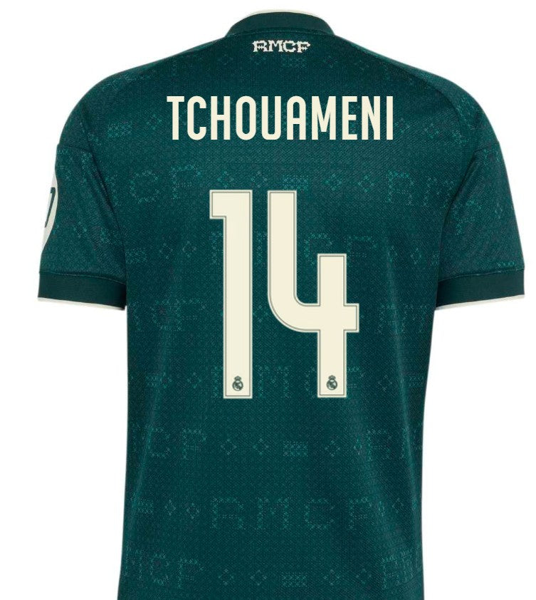 Real Madrid away tee 26/27 - Tchouameni 14 XL