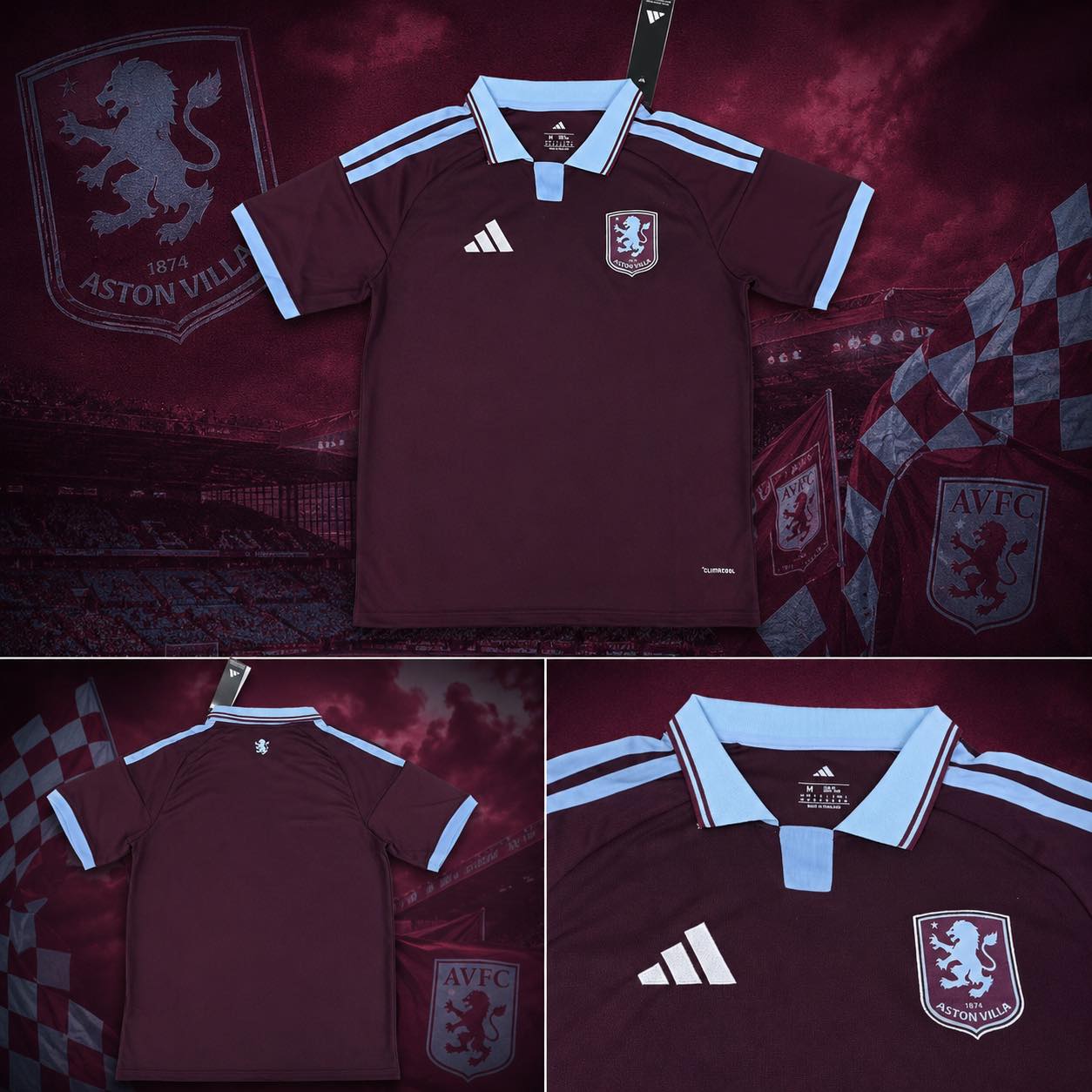 Aston Villa home 26/27 tee